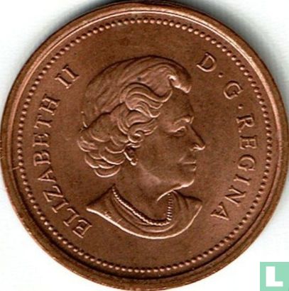 Canada 1 cent 2006 (zinc recouvert de cuivre - sans marque d'atelier) - Image 2