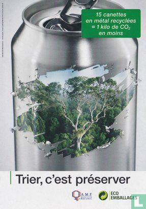 Eco Emballages "Trier, c'est préserver" - Afbeelding 1