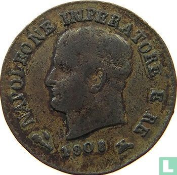 Koninkrijk Italië 1 centesimo 1808 (B) - Afbeelding 1