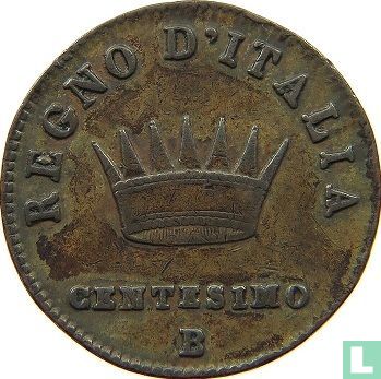 Koninkrijk Italië 1 centesimo 1808 (B) - Afbeelding 2
