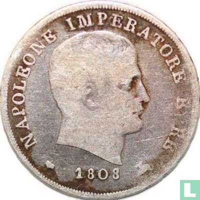 Kingdom of Italy 15 soldi 1808 - Image 1