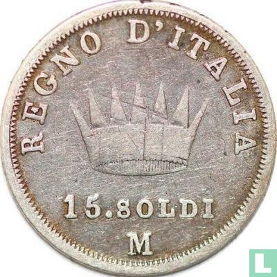 Königreich Italien 15 Soldi 1808 - Bild 2