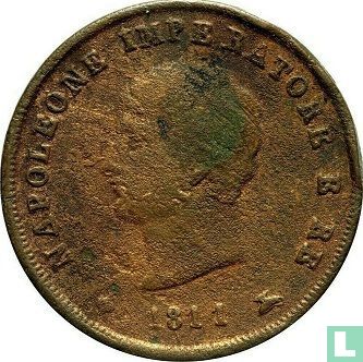 Koninkrijk Italië 3 centesimi 1811 - Afbeelding 1