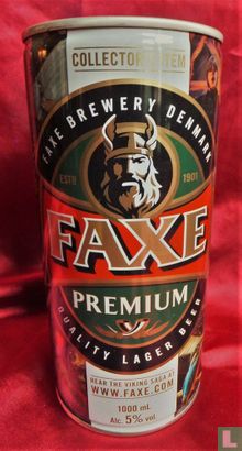 Faxe premium quality lager beer - Afbeelding 1