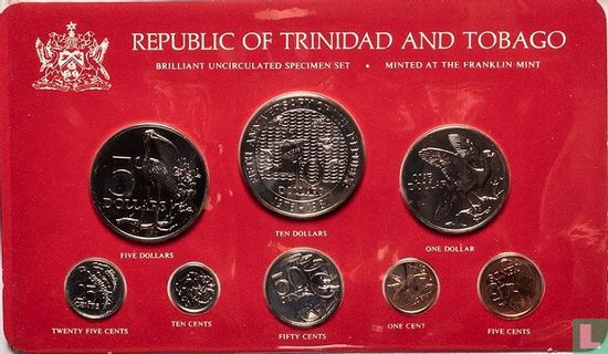Trinidad en Tobago jaarset 1981 - Afbeelding 1