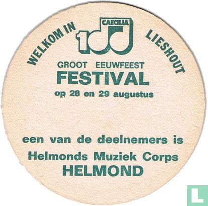 Caecilia 100 - 28 en 29 augustus - een van de deelnemers is Helmonds Muziek Corps HELMOND - Image 1