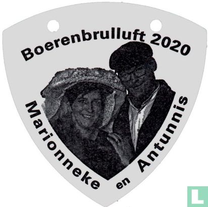 Boerenbrulluft 2020 - Marionneke en Antunnis - VK: Logo met tekst - Bild 1