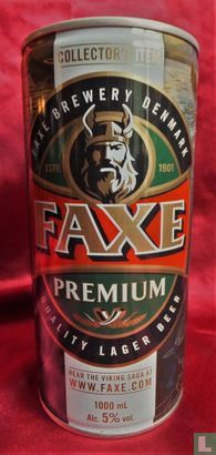 Faxe premium quality lager beer  - Image 1