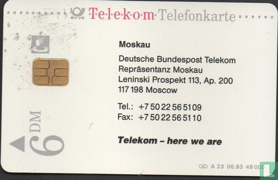 Telekom - here we are - Moskau  - Bild 1
