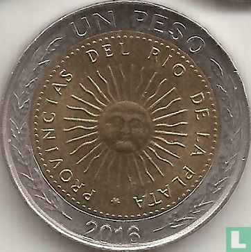 Argentina 1 peso 2016 - Image 1