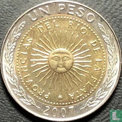 Argentine 1 peso 2007 - Image 1