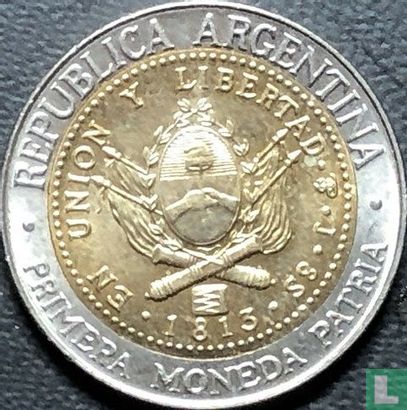 Argentinien 1 Peso 2007 - Bild 2