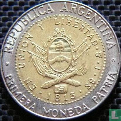 Argentinien 1 Peso 2010 - Bild 2
