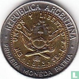 Argentinien 1 Peso 1996 - Bild 2