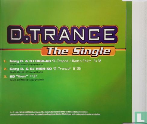 D.Trance - The Single - Image 2