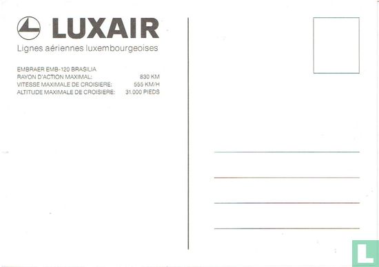 LUXAIR - Embraer EM-120 - Afbeelding 2