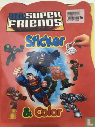 DC Super Friends sticker en kleurboek - Image 1