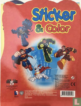 DC Super Friends sticker en kleurboek - Image 2