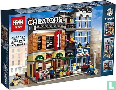 Lepin 15011 Detective office
