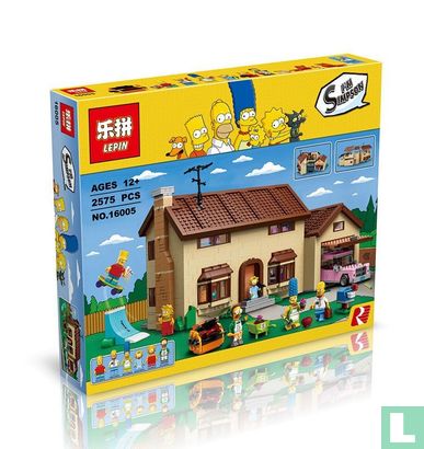 Lepin 16005 The Simpsons house