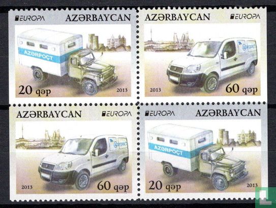 Europa - Postal vehicles