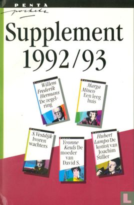 Penta Pockets Supplement 1992/1993 - Afbeelding 1