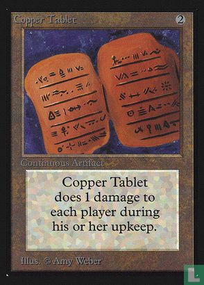 Copper Tablet - Afbeelding 1