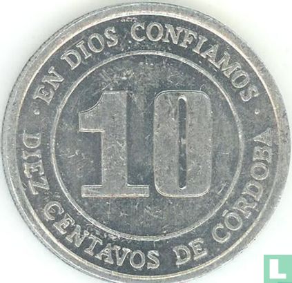 Nicaragua 10 centavos 1974 "FAO" - Afbeelding 2