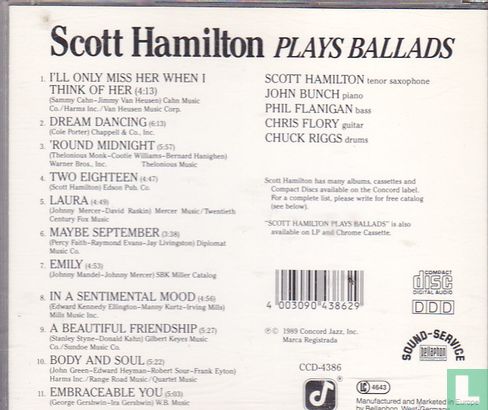 Scott Hamilton plays ballads - Image 2