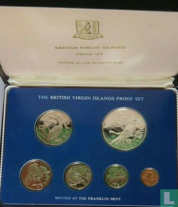 British Virgin Islands mint set 1976 (PROOF) - Image 1
