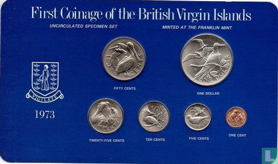 British Virgin Islands mint set 1973 - Image 1