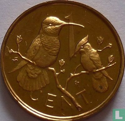 British Virgin Islands 1 cent 1976 - Image 2