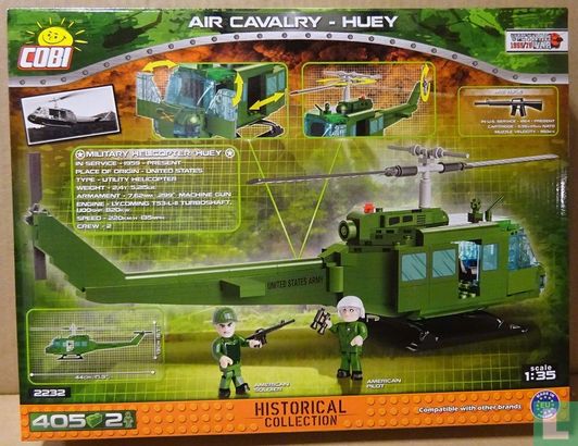 2232 Air Cavalry Huey heli - Afbeelding 2