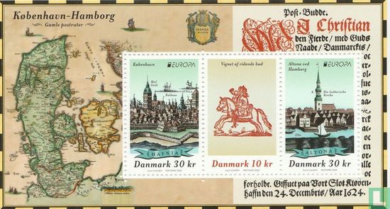 Europa - Old postal routes