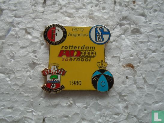 Feyenoord Rotterdam AD Toernooi 1980 [geel]