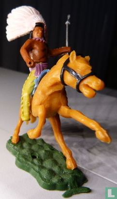 Indiaan te paard - Afbeelding 2