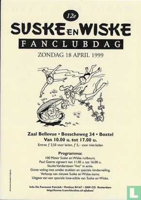 12e Suske en Wiske Fanclubdag 1999 - Bild 1