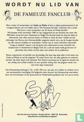 12e Suske en Wiske Fanclubdag 1999 - Image 2