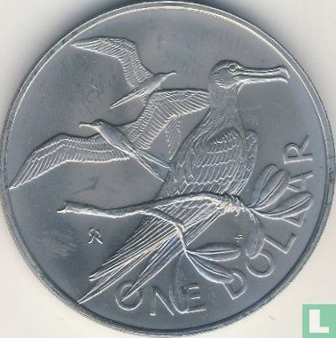 Britse Maagdeneilanden 1 dollar 1976 - Afbeelding 2