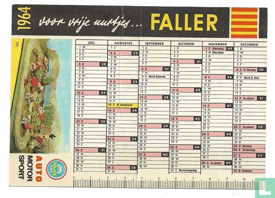 Weekkalender 1964 - Bild 2