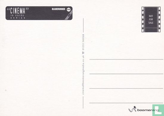 Cinema in Cards series: 049 - Bladerunner - Afbeelding 2