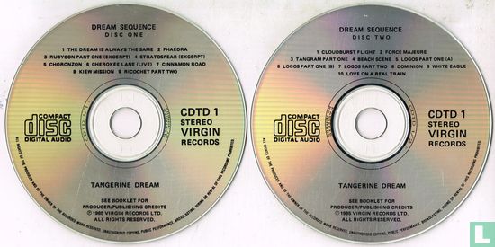 Dream Sequence - The Best of Tangerine Dream - Image 3