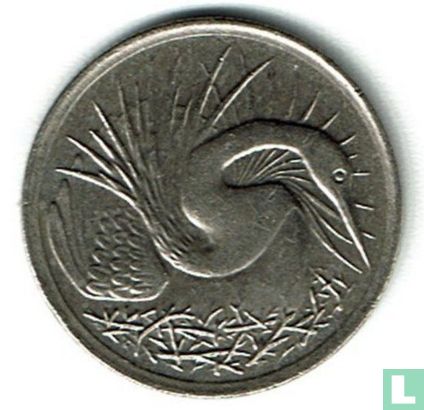 Singapour 5 cents 1984 (cuivre-nickel) - Image 2