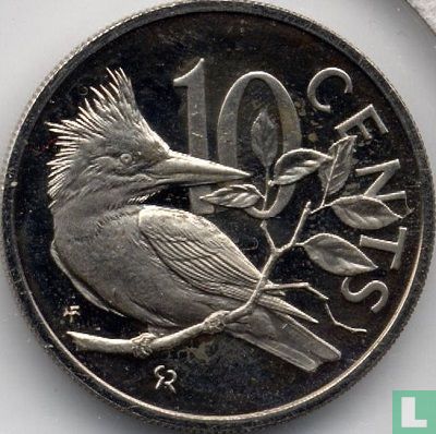 Britse Maagdeneilanden 10 cents 1973 - Afbeelding 2