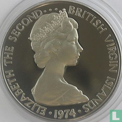 Britse Maagdeneilanden 50 cents 1974 - Afbeelding 1