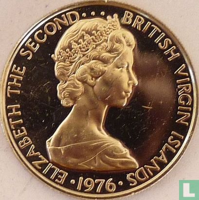 Britse Maagdeneilanden 10 cents 1976 (PROOF) - Afbeelding 1