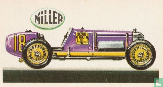 1928. Miller front-wheel-drive, Supercharged 1.5 litres. (U.S.A.) - Bild 1