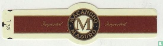 Macanudo M Maduro - Imported - Imported - Image 1