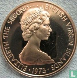Britse Maagdeneilanden 25 cents 1973 (PROOF) - Afbeelding 1