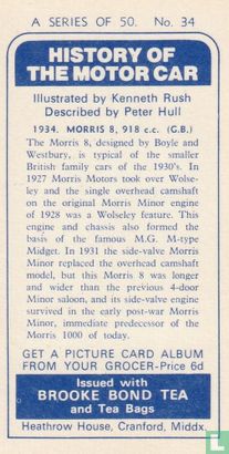 1934. Morris 8, 918 c.c. (G.B.) - Bild 2
